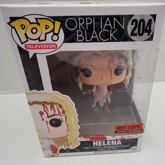 New Funko Pop Television Helena Orphan Black 204 Vinyl Figure Hot Topic 17+